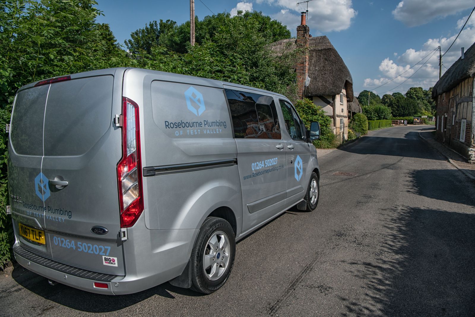 quality plumbing solutions - rosebourne-plumbing-van-winchester-hampshire.jpg in Great Bedwyn by Rosebourne Plumbing